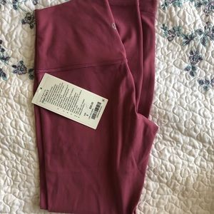 Lululemon align size 6 25”